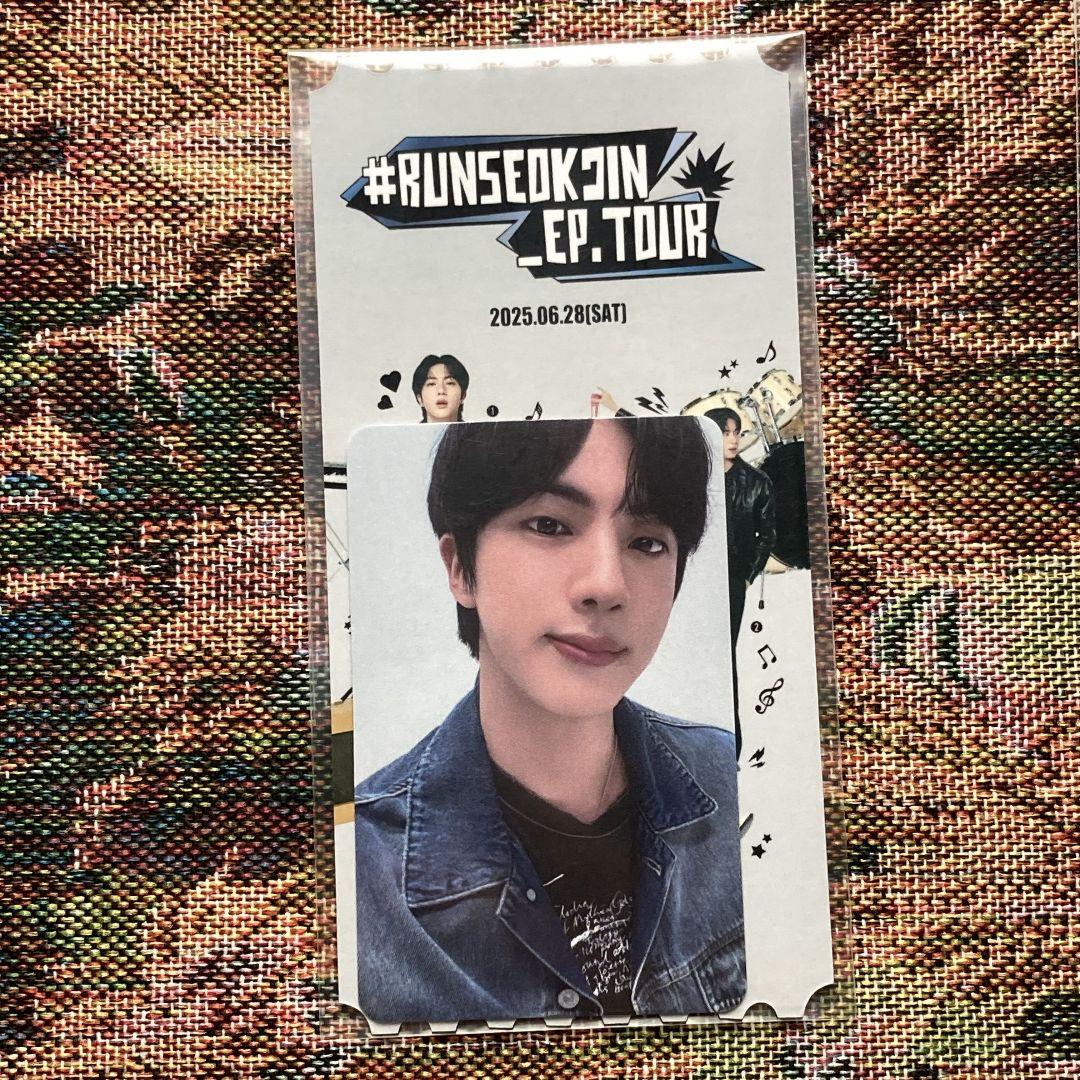 

[USED] RUNSEOKJIN_EP.TOUR 6/28 BTS JIN trading card