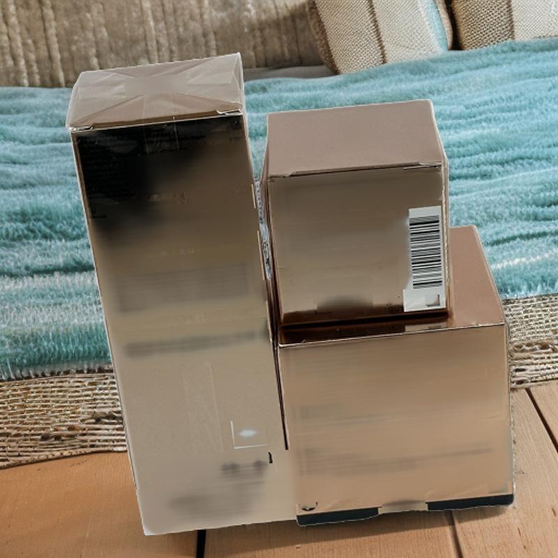 Hydrating & Brightening Anti-Aging Skincare Set: Face Lotion, Eye Cream, Anti-Wrinkle Care - 3 Pieces