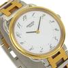 HERMES Arceau Watches Silver/gold whiteDial Stainless Steel/Plated Gold Quartz Analog display mens Used