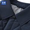 ROMON Men's Autumn/Winter Mulberry Silk Padded Casual Jacket