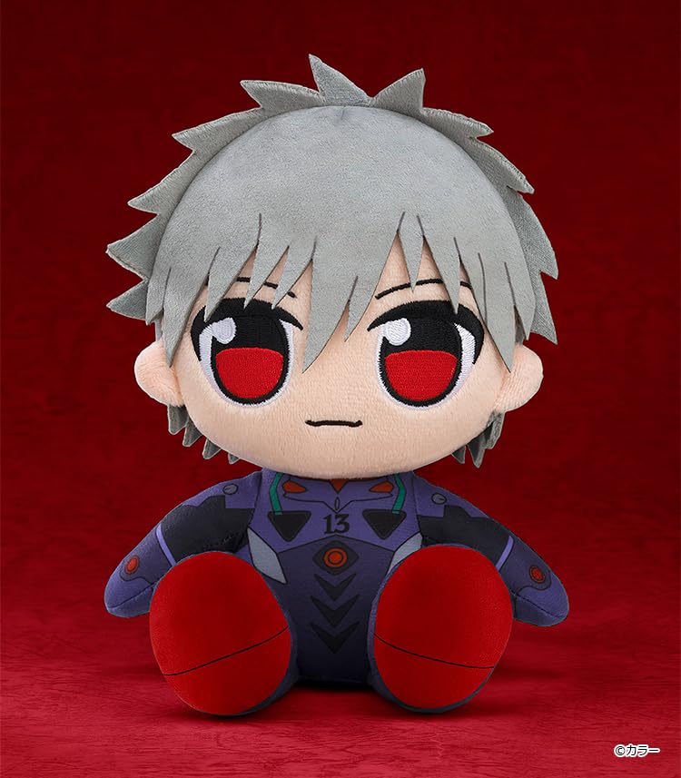 GOOD SMILE COMPANY Thrice Upon a Time Kaworu Nagisa Kuripan Plush Toy Evangelion 3.0+1.0 [Black Plugsuit]