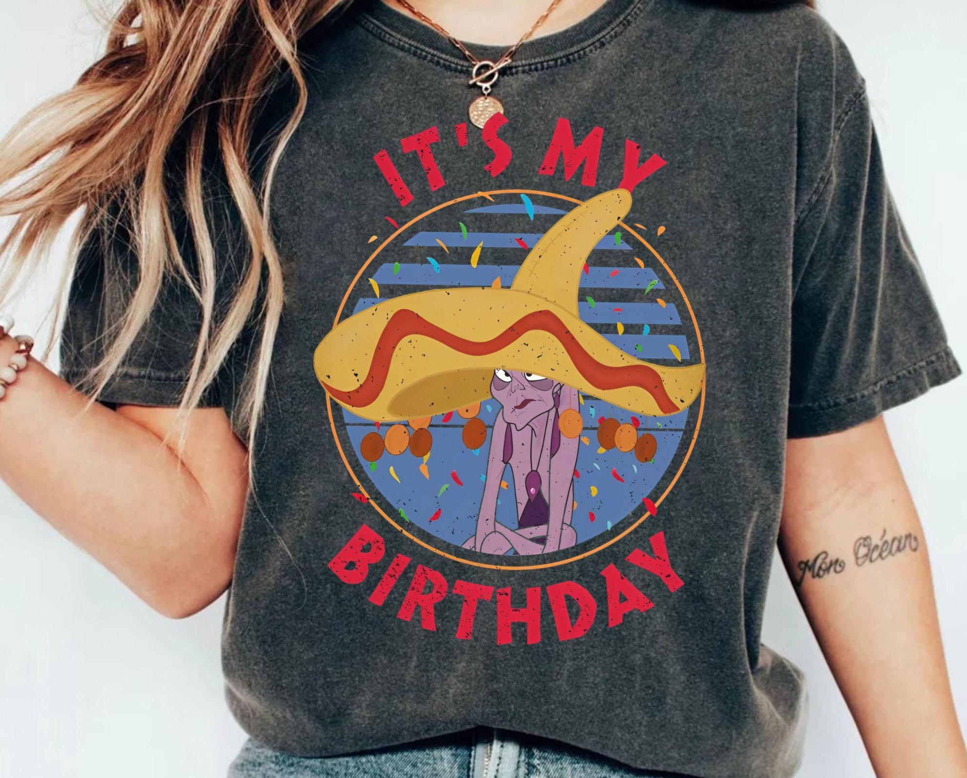 Vintage Yzma ItS My Birthday The EmperorS New Groove Tshirt    Villains Tee  Disneyland Birthday Shirt    Trip S
