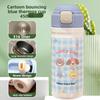 Cartoon Jump Lid Insulated Water Bottle With Stainless Steel Inner For Kids And Students