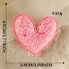 Duoku Three-Dimensional Love Badge Embroidery Sticker Sequins Love Accessories Hairpin Cloth Label Clothing Accessories Patch Cloth Sticker