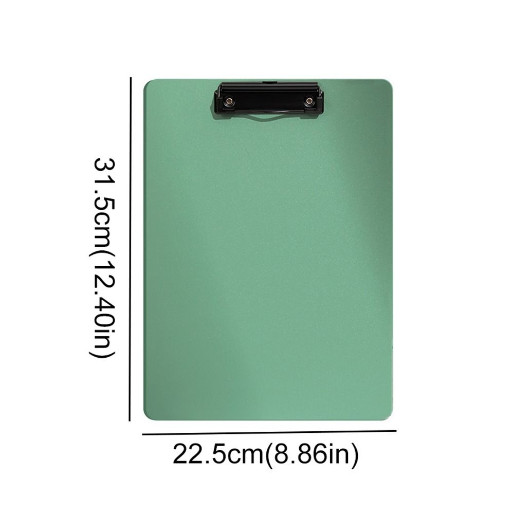 Planche à pince épaisse couleur dégradée pour dessin, écriture, signature, organiseur de dossiers, tablette d'écriture