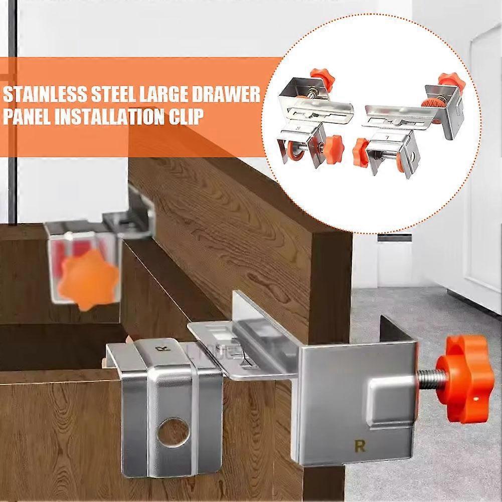 Large Drawer Panel Installation Clip Woodworking Fixing Clamp for Furniture