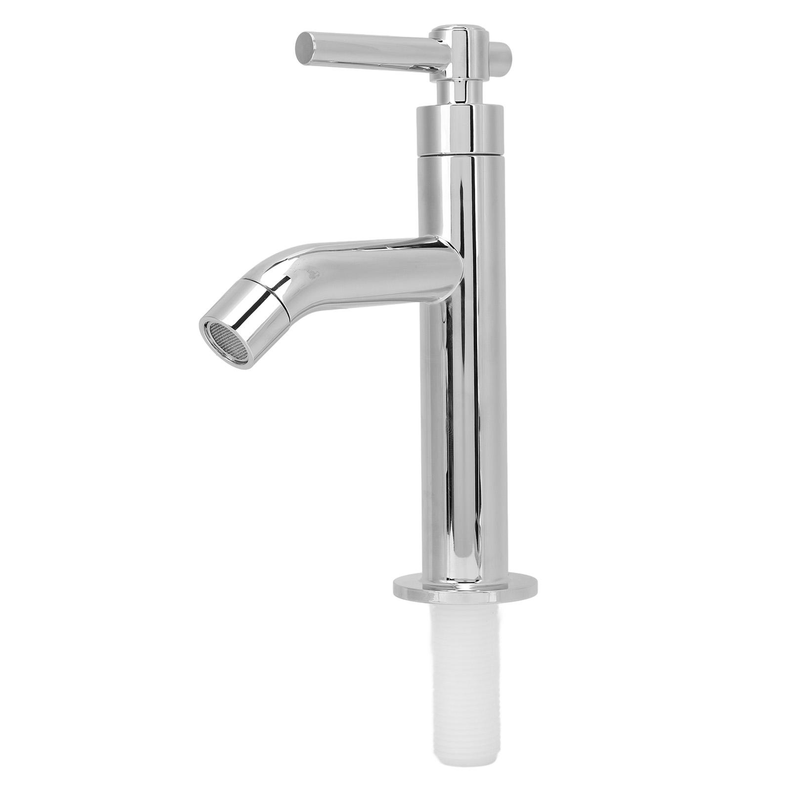 

Bathroom Faucet Single Cold RV Kitchen Sink Bathroom Replacement Parts Accessories for Motorhome Travel Trailer Boat