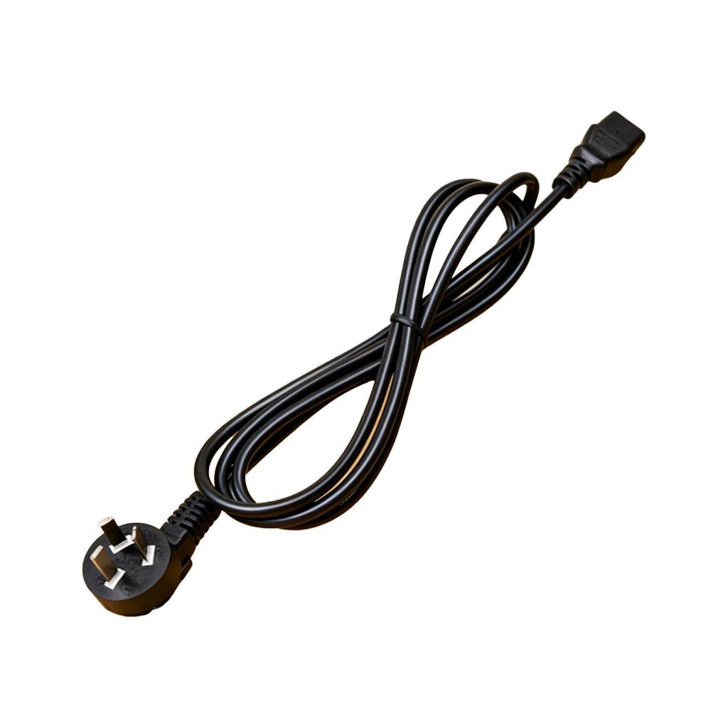 Durable Y-Shaped Power Cord for Desktops, Servers, and Projectors with Three-Hole National Standard Plug
