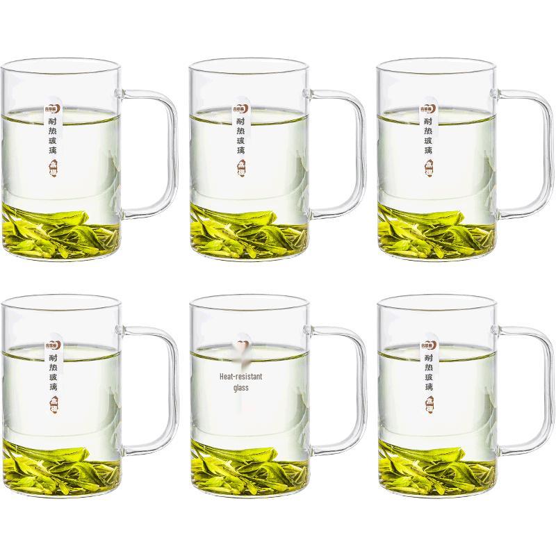 Green Apple Glass Drinkware & Tray Collection