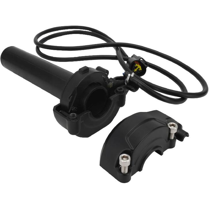 Throttle Handle with Rolling Bearing for Tutti Soleil 01,Nylon Motorcycle Twist Throttle Accelerator Grips with Cable Kit for Electric Dirt Bike