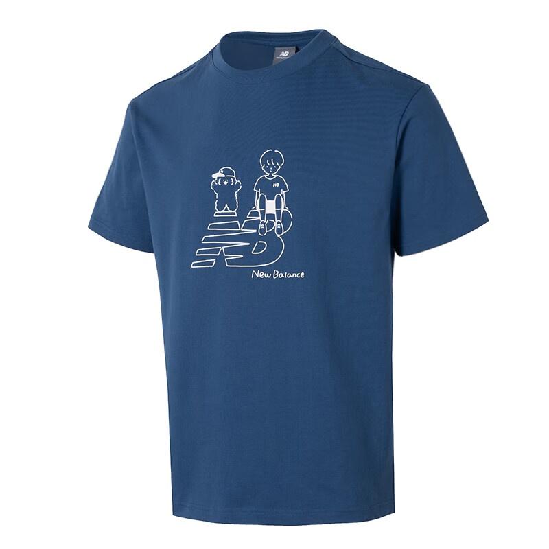 New Balance x Noritake Graphic T-Shirt Asia Sizing   Navy  Unisex AMT42337-NYY S