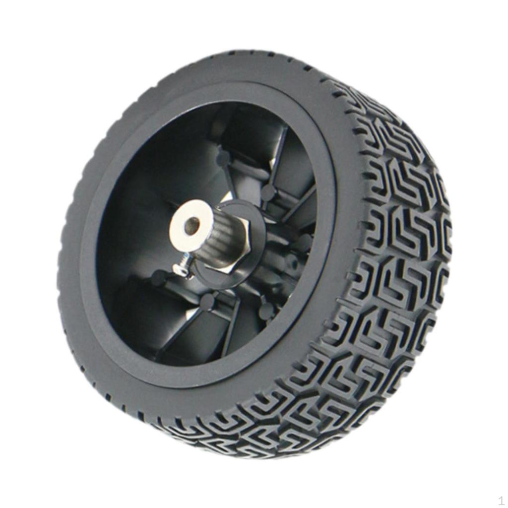 DIY Modification Spare Part, Rubber Tire Accessory for Model Vehicles