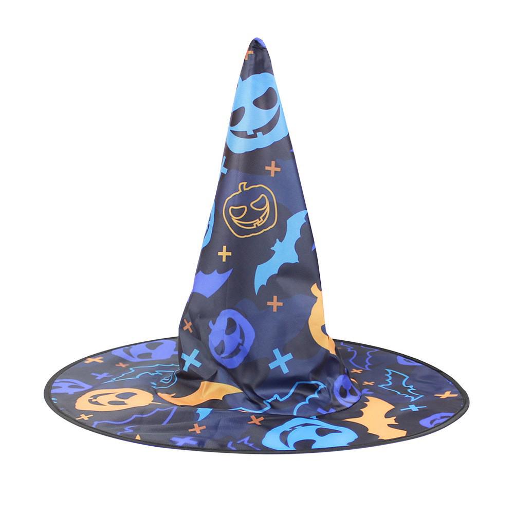 Light-Up Spiderweb Witch Hat Halloween Decoration