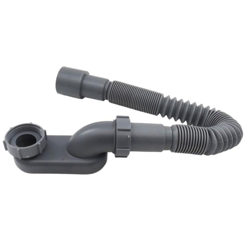 Universal Sink Drain Pipe Retractable Deodorant Sewer Drainage Water Hose Wash Basin Drainer Bathroom Kitchen