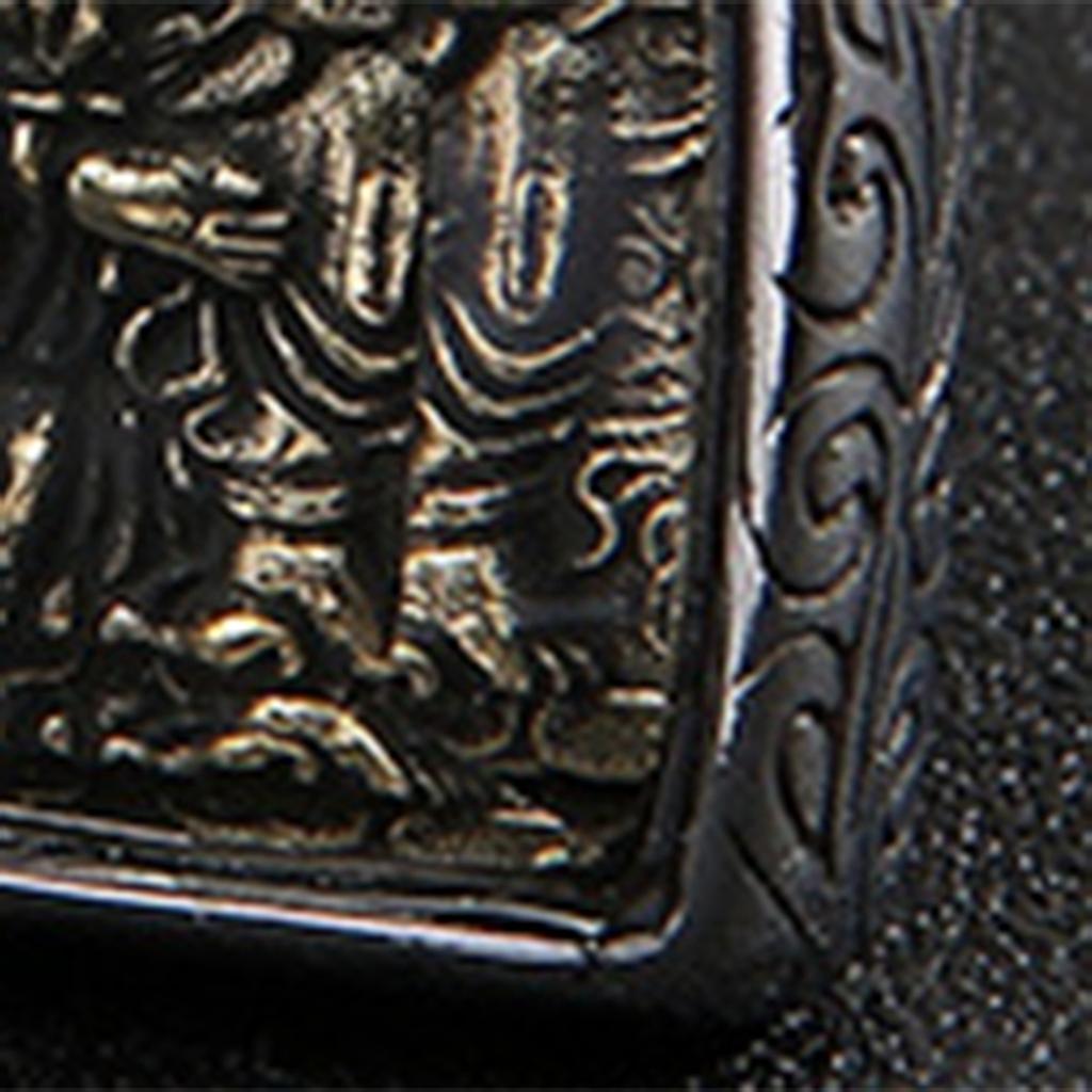 Buddha Hänge Bågskärning Etnisk Stil Vackert Praktiskt Rostfritt Stål Smycke för Amulett