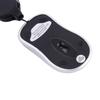 Mini Retractable Cable USB Wired Mouse Travel Optical Computer Mice