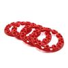 4pcs 8-inch ATV Wheel Trim Hub Protection Decor Rim Cap Universal Vehicle All Terrain Wheel Plastic Cover Fit To 8 Inch Wheels