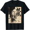 Samurai Cat Warrior, for Men | Cat Samurai Graphic, Japanese T-Shirt
