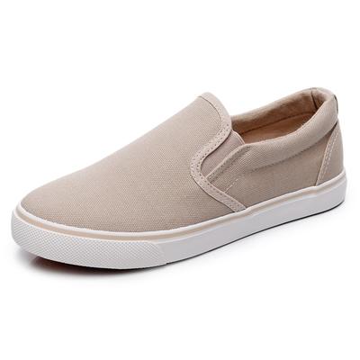 Fashion White Sneakers Men Casual Shoes Slip On Canvas Shoes Men Loafers Comfortable Vulcanized Shoes Mens Trainers Zapatos De Hombre