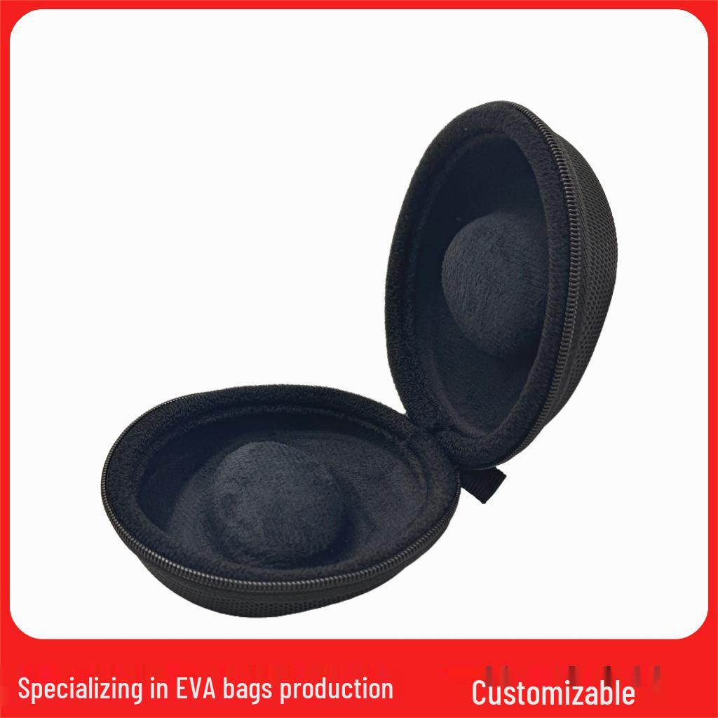 Portable Black Round Smart Watch Protective Case - Anti-Scratch & Anti-Pressure
