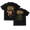 Carton King Diamond Band Fatal Portrait Heavy Metal T-shirt Thick T-shirt Cotton Men's and Women's Casual Print Short Sleeves
