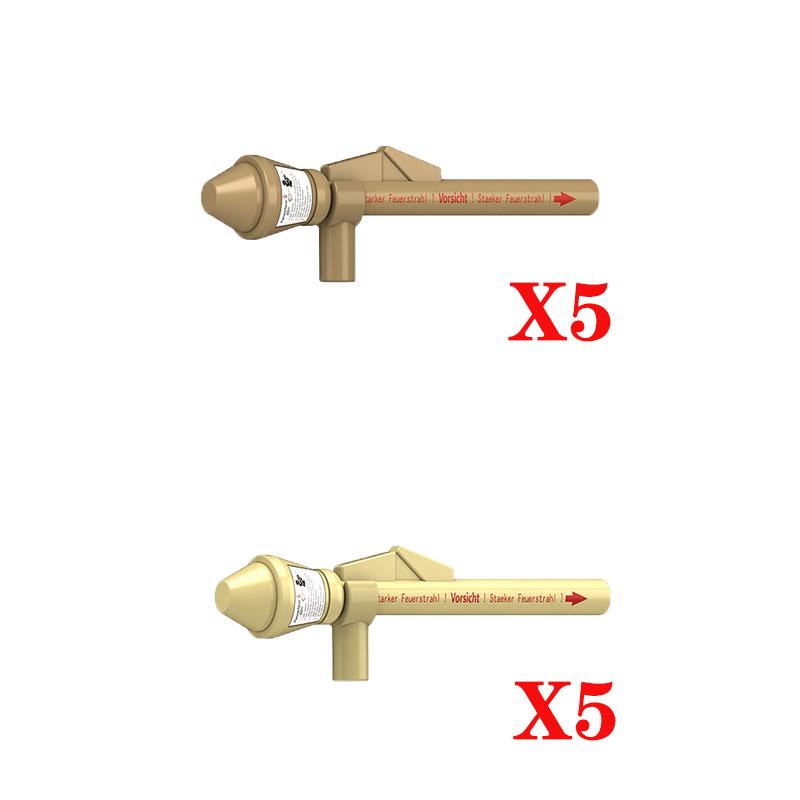 5/10 WW2 Soldier Weapons Building Block Two-color Printing Machine Rifle Submachine Sniper Guns Military Accessories Block Bricks C238
