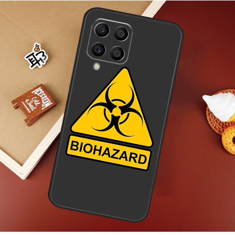 

Biohazard Symbol Logo Case For Samsung Galaxy M55 M35 M15 M56 M36 M16 M06 M31 M13 M33 M53 M12 M32 M52 M14 M34 M54 Samsung M23