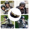 Motorcycle Sun Visor, Motorcycle Hat Visor/Shield | Retro Helmet Universal Brim Motorcycle Helmet 3/4