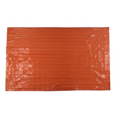 Notfalldecke Winddicht Wasserdicht Thermodecke für Outdoor Camping Wandern Orange