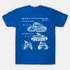 French AMX30 Main Battle Tank Blueprint TShirt 100 Cotton ONeck Summer Short Sleeve Casual Mens Tshirt Size S3XL