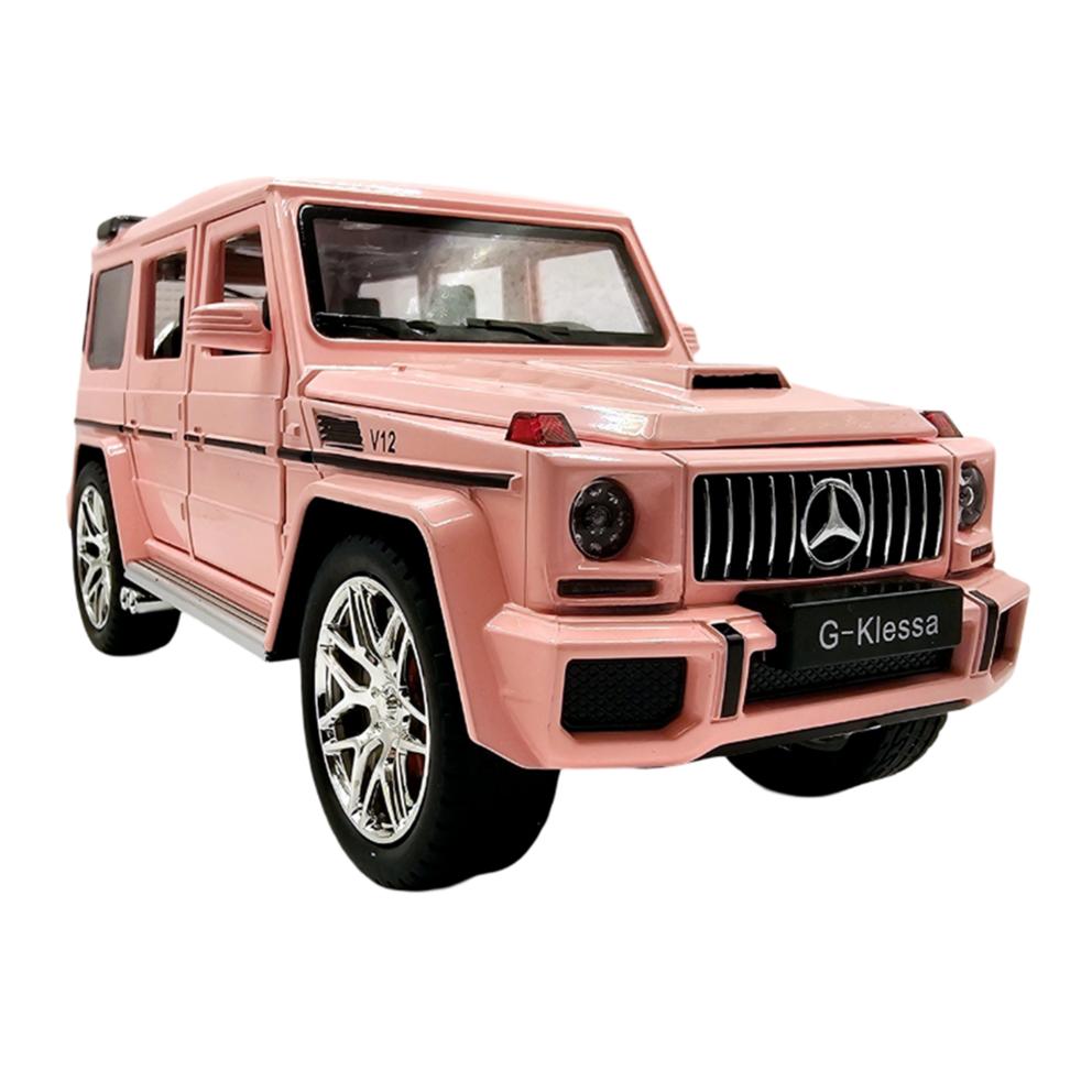 מרצדס-בנץ G-Wagen 1:24 מכוניות מודל Diecast, ורוד