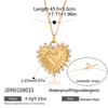 European and American titanium steel love diamond necklace niche accessories collarbone chain jewelry