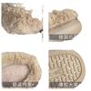 Winter Cotton Slippers Women's Indoor Home Warm Fluffy Shoes Comfortable Slippers Thick-soled Non-slip Shoes