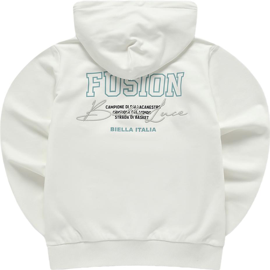 Fila Fusion Fashion Simple Solid Color Sweatshirt Women Tops White T11W335203F-WT