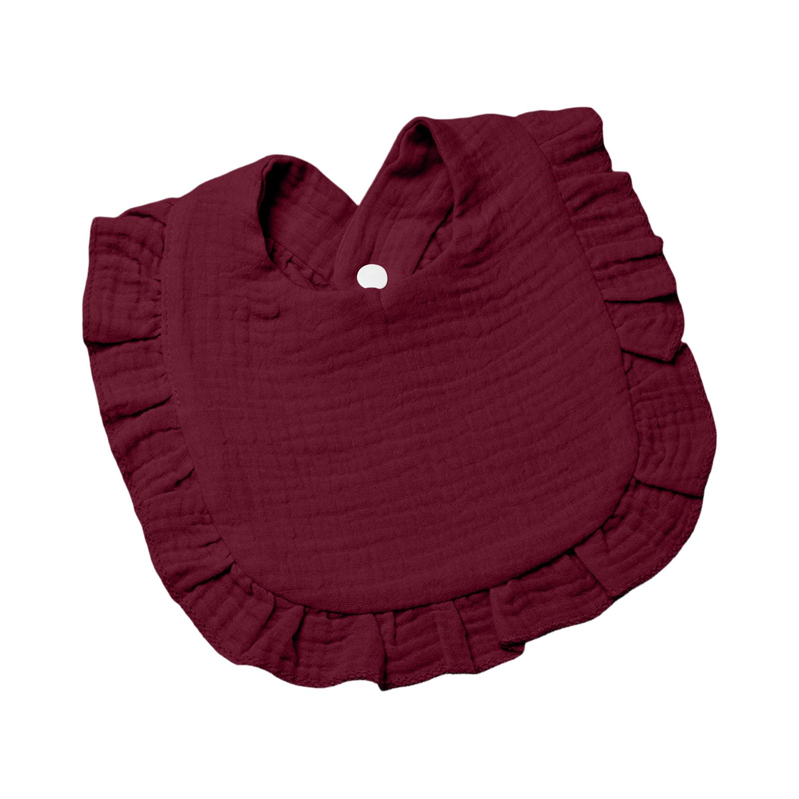 Baby - Color Summer Breathable Bib винный