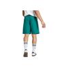 Adidas Originals Trefoil Oversized Shorts With Three Stripes Color Block Men Shorts Forest-Green IW3644