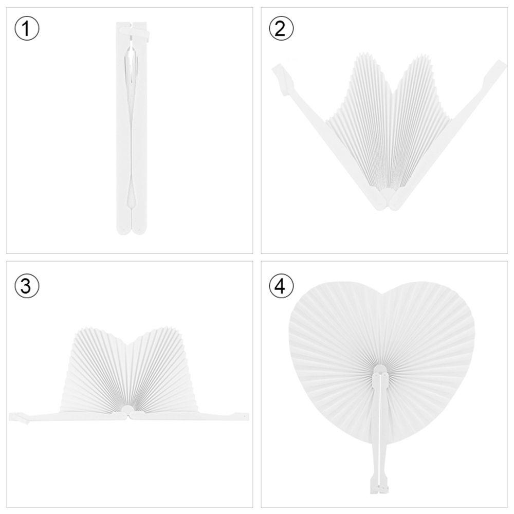 Practice Calligraphy Fan Wedding Party Anniversary Birthday Craft Fan Paper Fan Toy Fan Folding Fan