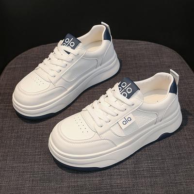 Little White Shoes Women's 2025 New Spring Casual Shoes Children's Shoes Versatile Soft-soled Sports Shoes Student Flat Baseplate Shoes