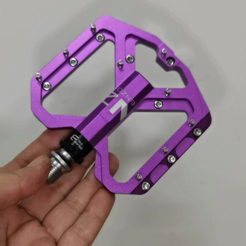 Nuevos Pedales de Bicicleta de Montaña Pedal MTB Aluminio Bicicleta Plataforma Ancha Pedales Planos 9/16" Rodamiento Sellado Pedales de Bicicleta