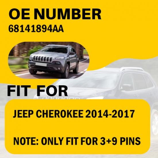 Front Left Black Window Switch Fit Jeep Cherokee 2014 2015 2016 2017 16 17 EXV