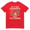 Im A Dad Grandpa And A Veteran Nothing Scares Me TShirt