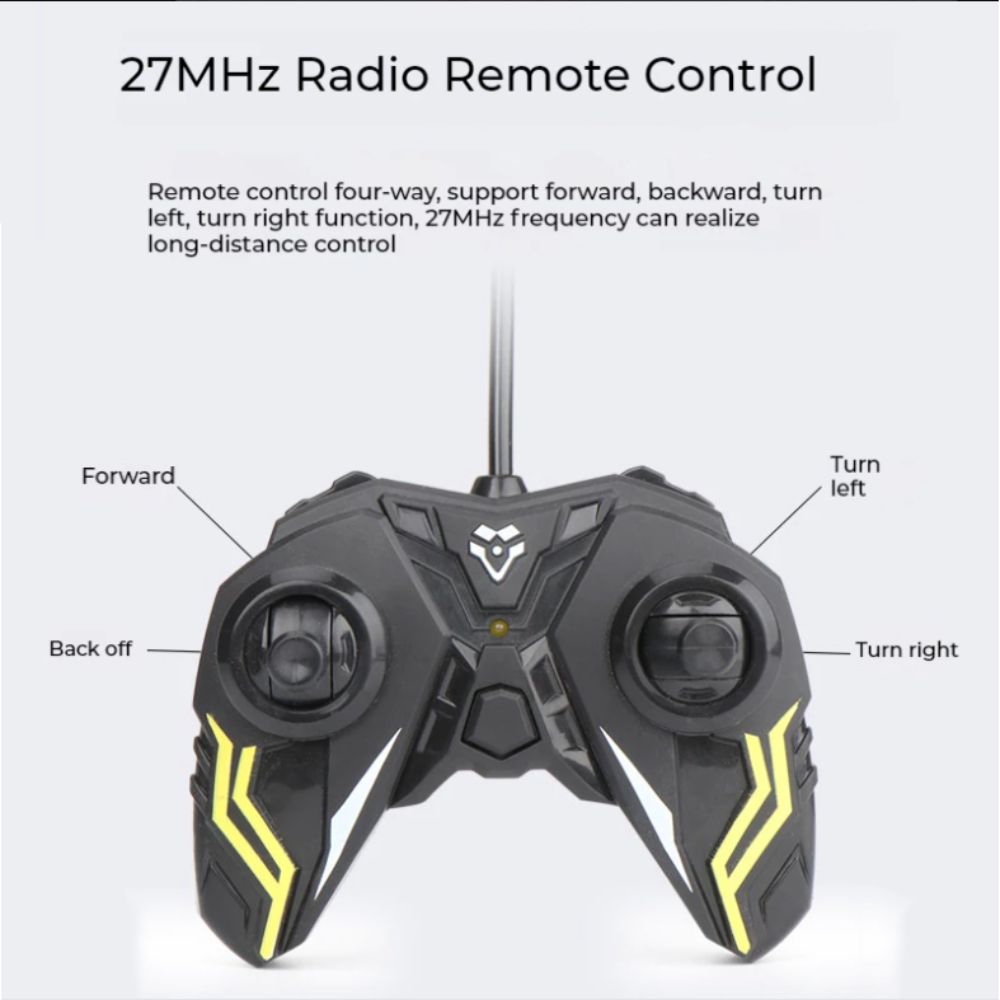 Steering Wheel Gravity Remote Control Car With Foot Four-way Charging Remote Control Robot Children's Toys Racing car