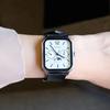 Casio CASIO Standard Moon Phase Analog Men's Watch MTP-M305L-7AV Black Leather Band Silver Overseas Model