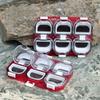 6 Compartments Magnetic Fishing Hooks Box Storage Case Fishing Tackle Storage Trays Hooks Organizer Waterproof Lure Box