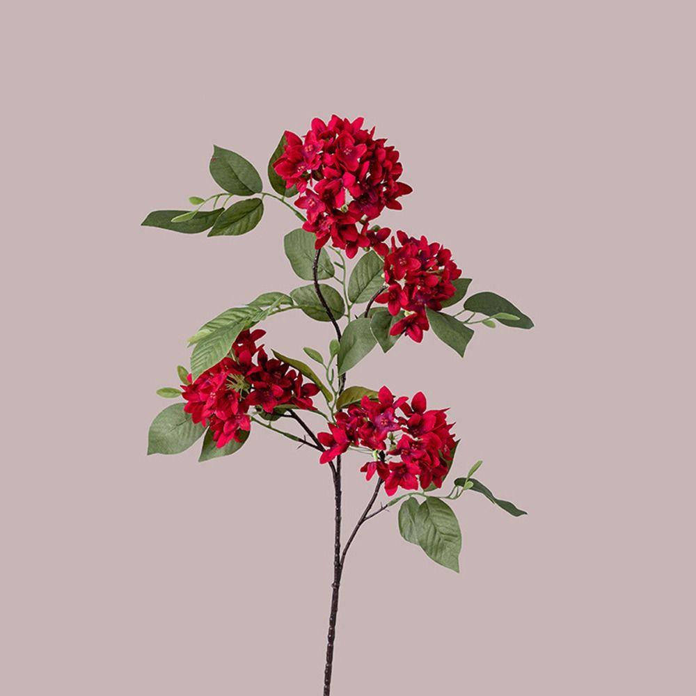 Elegant Silk Lilac Flower Branch Real Touch Fake Flower  Outdoor Garden Decor