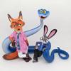 Anime Zootopia 2 Nick Wilde Judith Laverne Hopps Gary Snake Figure Computer Case Decoration Model Doll Desktop Ornament Toy Gift