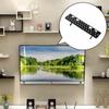 Adjustable Screen Mount Organizer TV Top Shelf Computer Mounting Bracket for Cable Box Game