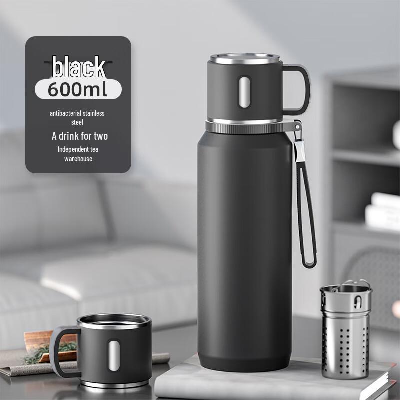 Ai Qi Yi Xuan DU316 Stainless Steel Insulated Flask 600ML