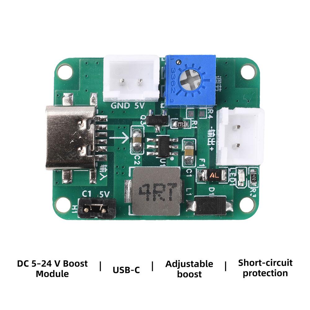 DC-DC Step Up Power Supply Module 1A DC1-6V to 1V 9V 11V 11V Dual Input Boost Board Converter Multifunction Voltage Regulator