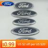 Samolepka na auto 2026 Ford Nový 2025 Horká 1ks 3D pro ford modrá Přední kapota motoru Přední světlo Zadní nárazník Kufr Volant
